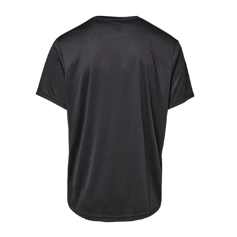 Fila Men's Quick Dry Tee, Black, hi-res