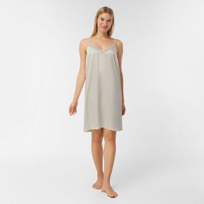 H&H Women's Satin Singlet Nightie