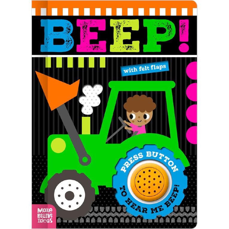 Neon Board Book: Beep!, , hi-res