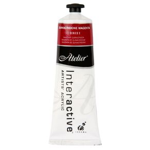 Atelier S3 Acrylic Paint Quinacridone Magenta 80ml