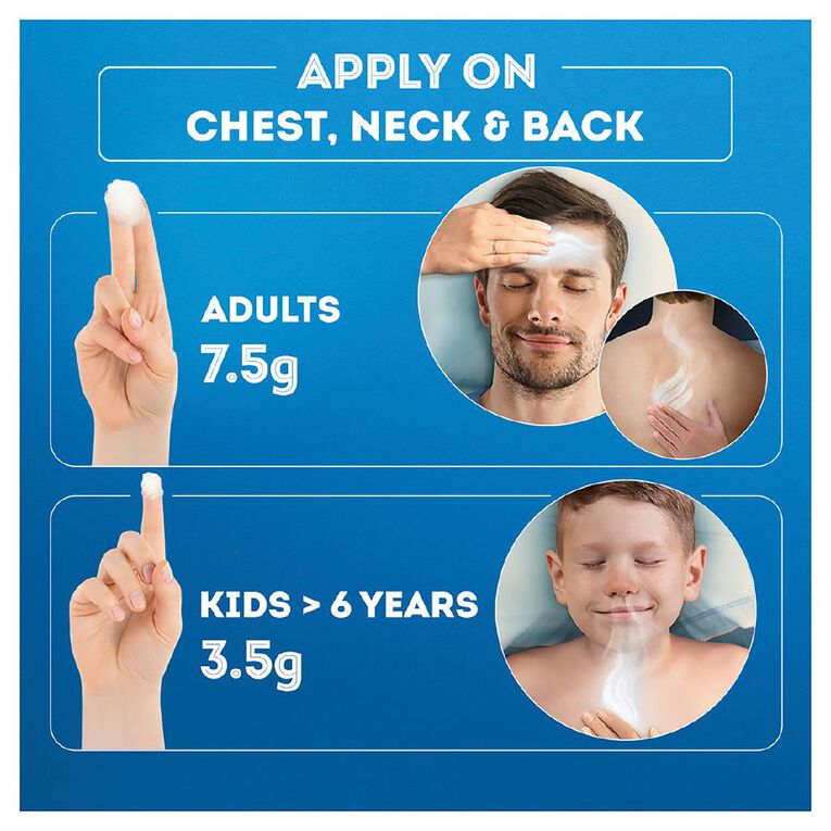 Vicks VapoRub Ointment Decongestant Chest Rub Extra Strong, , hi-res