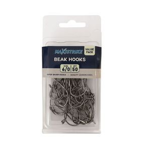 Maxistrike 6/0 Beak Hook Value Pack (50 per pack)
