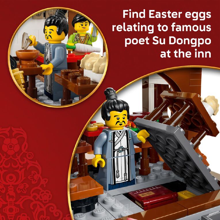 LEGO Chinese Festivals Ancient Moon-Gazing Inn Spring Festival 80121, , hi-res
