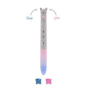 Legami Legami 2 Colour Ballpoint Pen Kitty