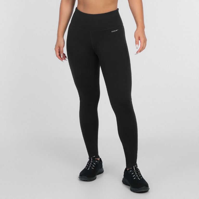 Active Intent Women's Cooldry Full Length Leggings Black The