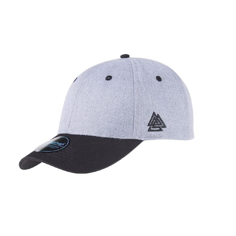 H&H Men's Baseball Cap, Charcoal/Marle, hi-res