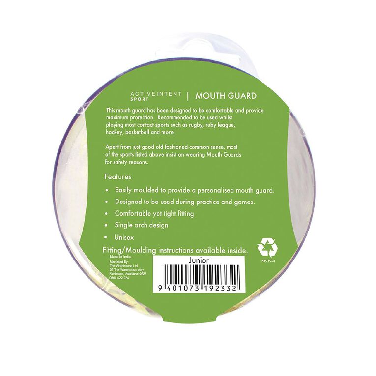 Active Intent Sports Junior Total Fluro Mouthguard Junior, , hi-res