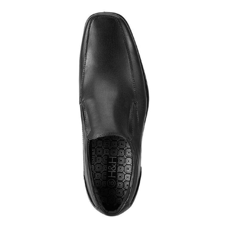 H&H Men's Rupee Dress Shoes Black The Warehouse