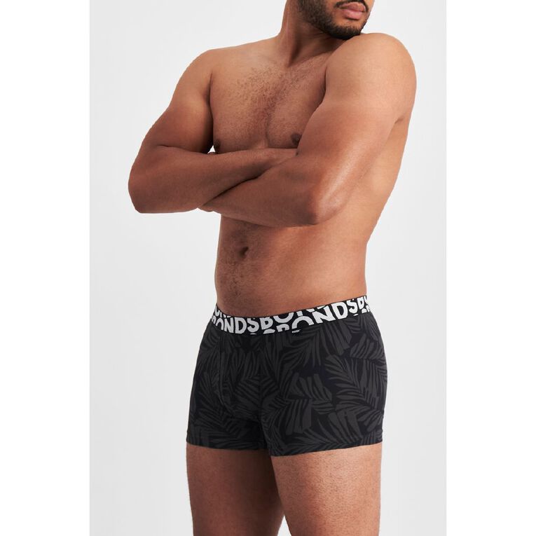 B FOR BONDS Men's Trunks 2 Pack, Black W25 YHR, hi-res