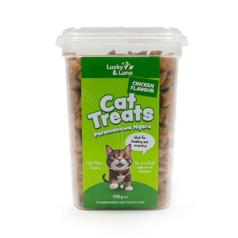 Lucky & Luna Chicken Cat Treats 500g, , hi-res