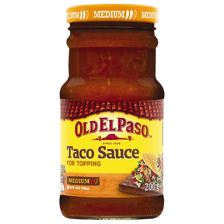 Old El Paso Taco Sauce Medium 200g The Warehouse