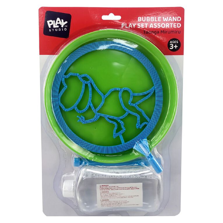 Play Studio Bubble Wand Play Set Assorted, , hi-res