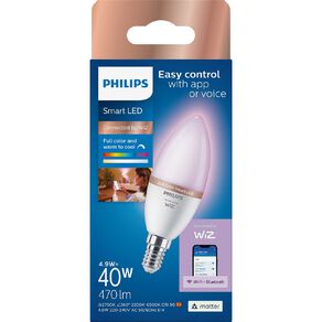 Philips Smart Candle LED RGB Light Bulb E14 4.9W