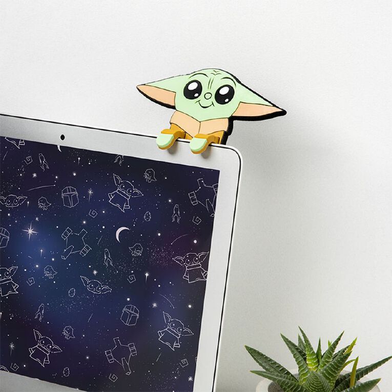Paladone Star Wars Grogu Clip On Screen Cleaner, , hi-res