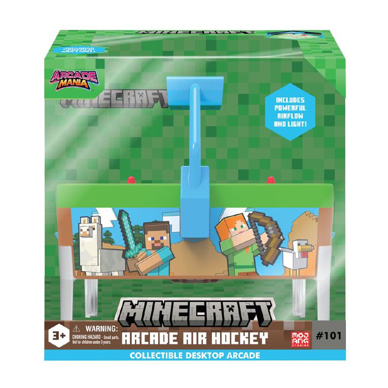Minecraft Collectible Desktop Arcade Air Hockey, , hi-res