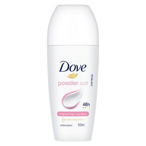 Dove Deodorant Roll On Powder Soft 50ml 50ml