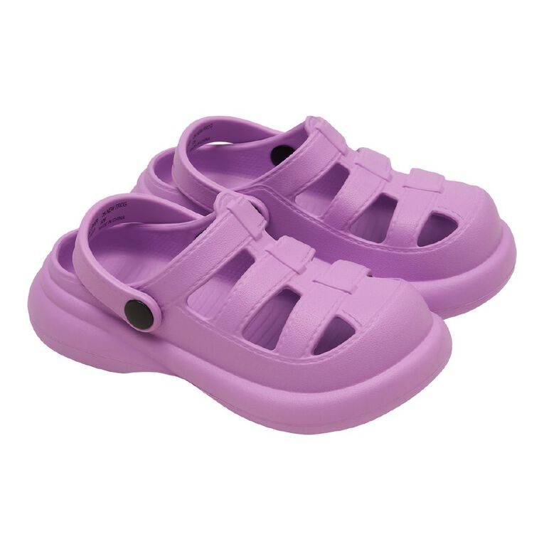 Young Original Senior Kids' New Frogs, Purple, hi-res