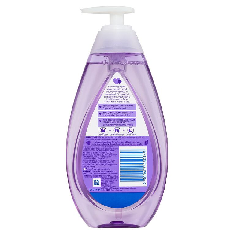 Johnson's Baby Bedtime Bath 500ml, , hi-res