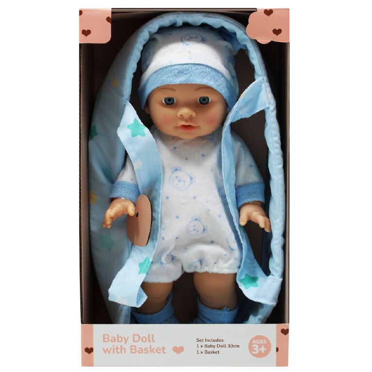 Baby Doll 30cm with Basket, , hi-res