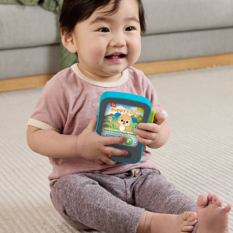 Fisher-Price Laugh & Learn Puppy Storytime Reader, , hi-res