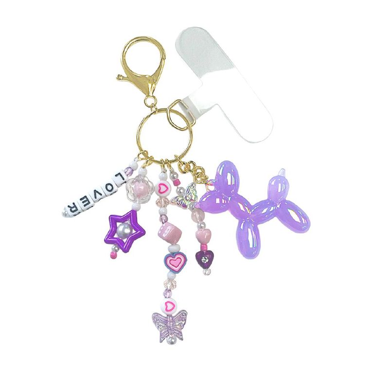 Kids' Bag Charm Dog, , hi-res