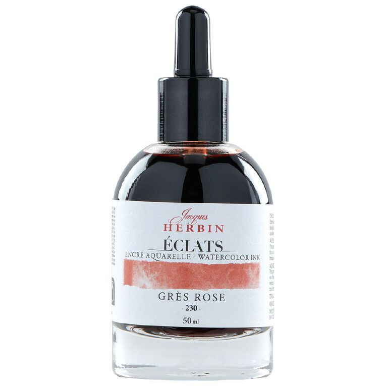 Jacques Herbin Eclats Watercolour Ink 230 Pink Sandstone 50ml, , hi-res