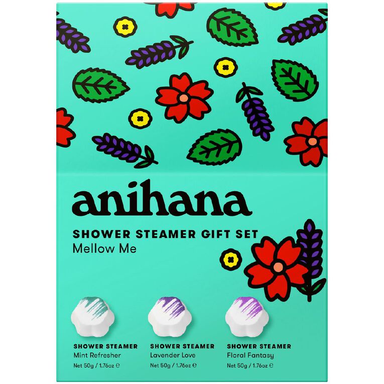 Anihana Mellow Me Shower Steamer 3 Pack, , hi-res