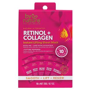 by nature retinol sheet mask 10 pack