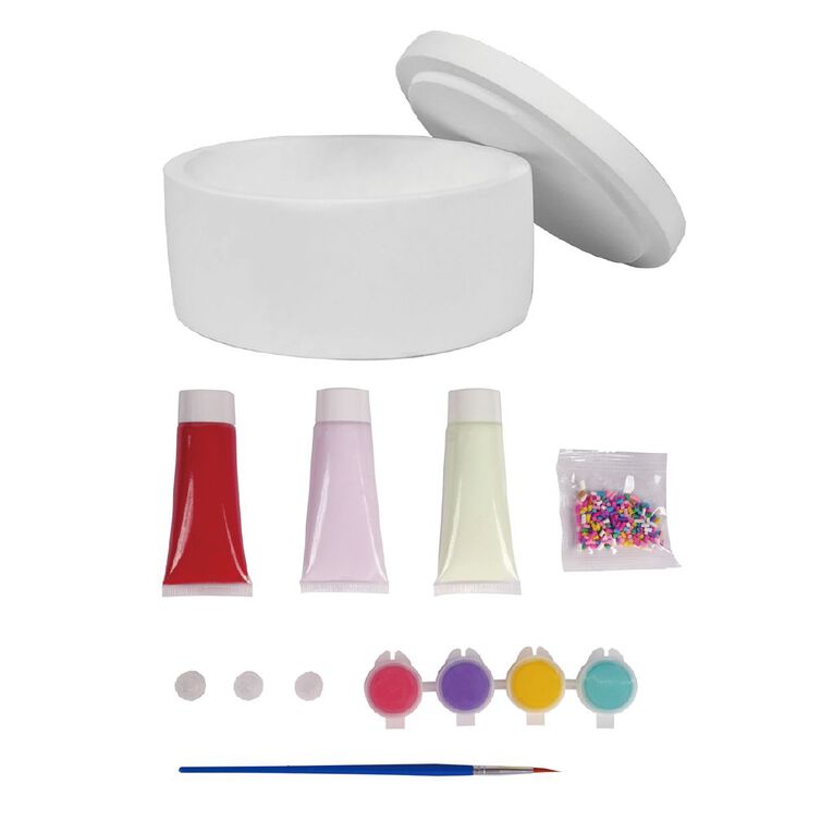Uniti Craft Kids Ceramic Jewellery Box 12cm, , hi-res