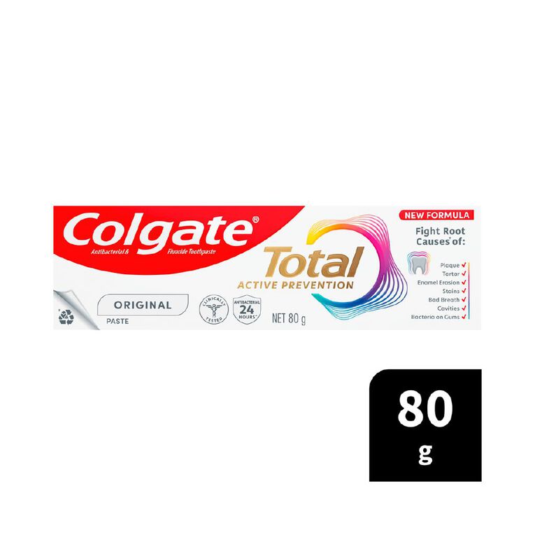 Colgate Total Original Toothpaste 80g 80g, , hi-res