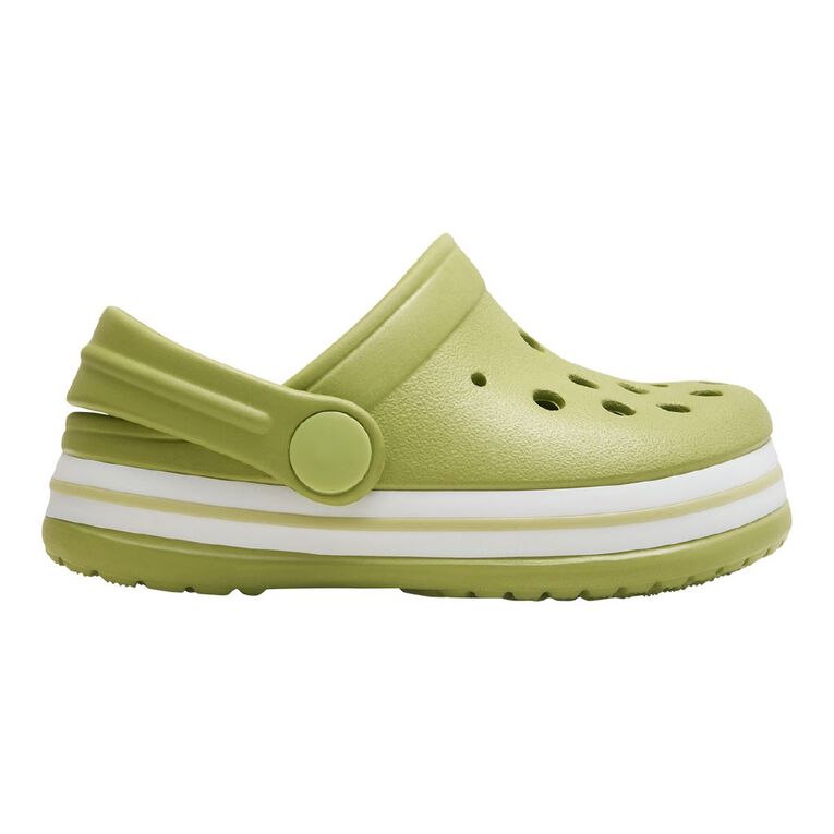 Young Original Junior Kids' Jack Frog Clog Shoes, Khaki, hi-res