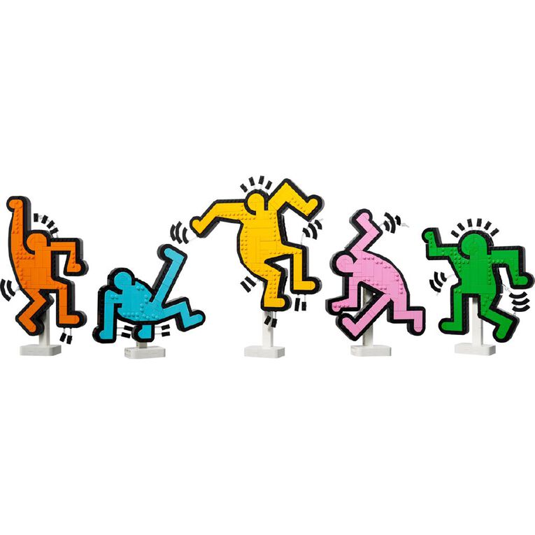 LEGO ART Keith Haring Dancing Figures 31216, , hi-res