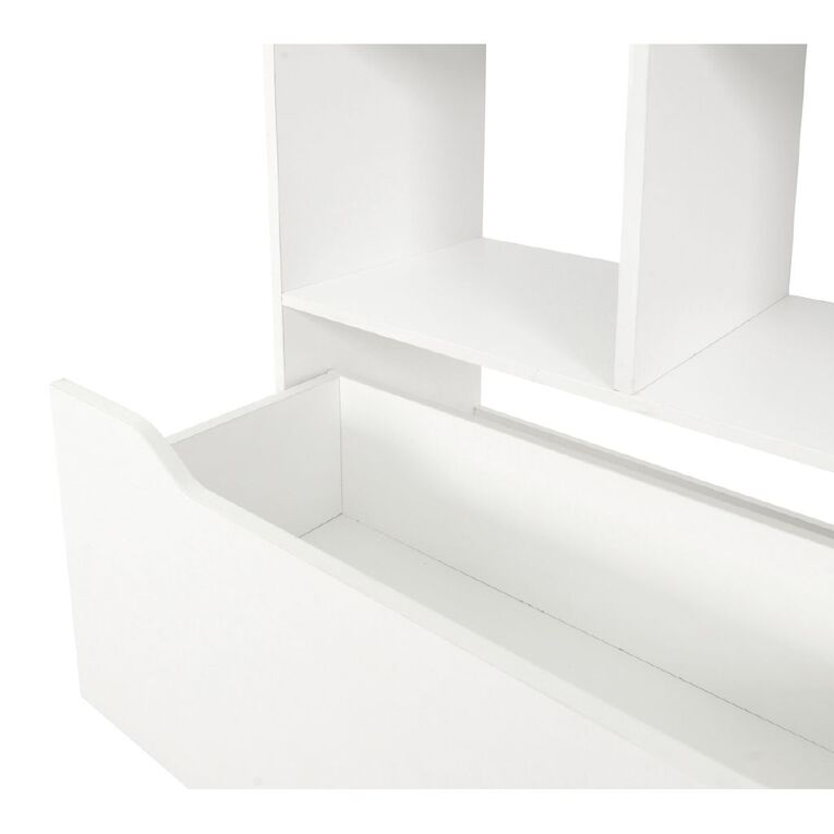 Living & Co Kids Storage Bookcase White, , hi-res