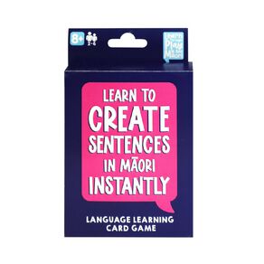 Learn Through Play Te Reo Reremahi Action Sentence Card Game 75 Pieces
