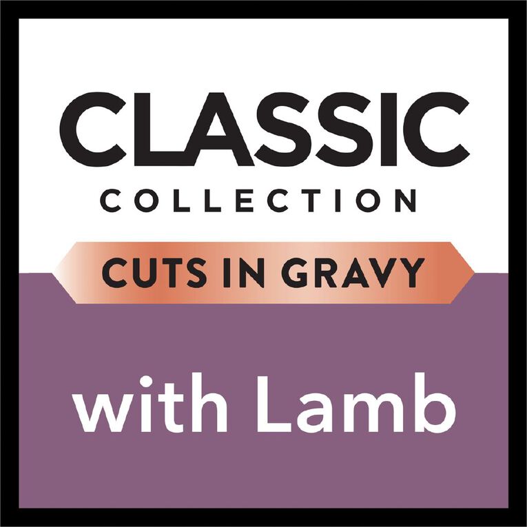 Dine Cuts in Gravy with Lamb Wet Cat Food Tray 85g, , hi-res