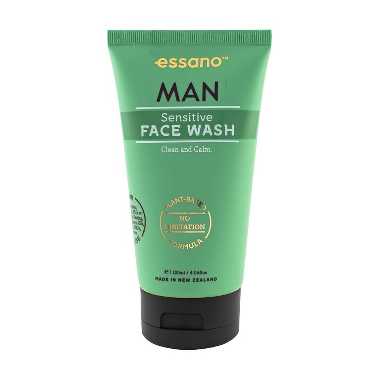 Essano Man Sensitive Face Wash 120ml, , hi-res