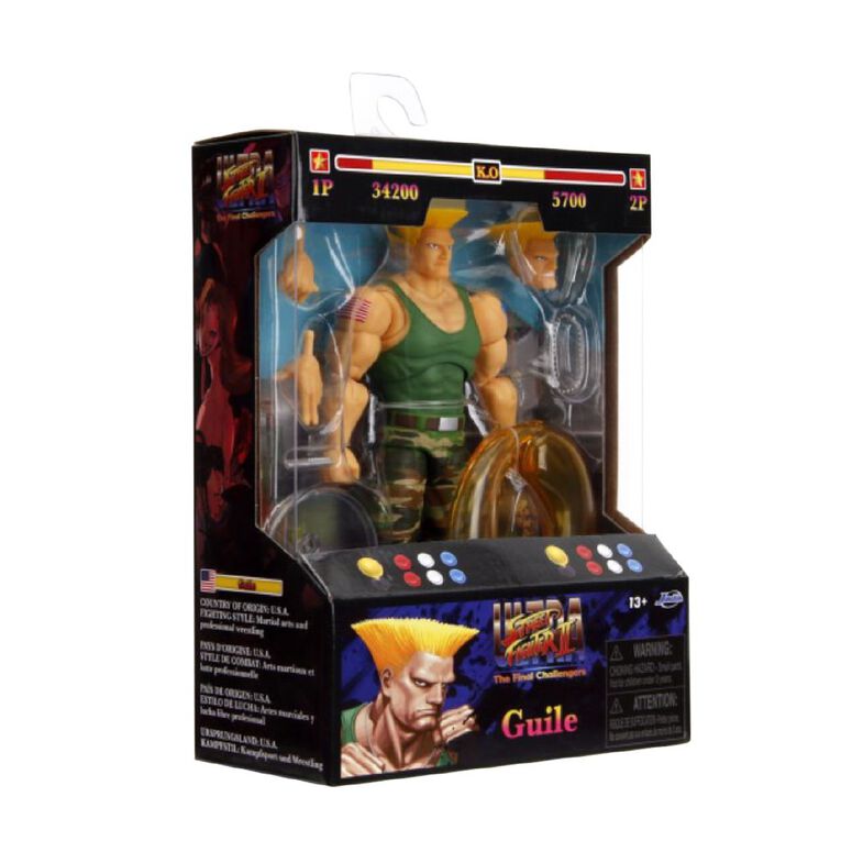 Street Fighter Guile 6 inch Action Figure, , hi-res