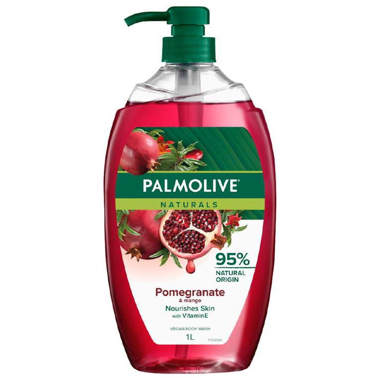 Palmolive Naturals Pomegranate & Mango Bodywash 1L, , hi-res