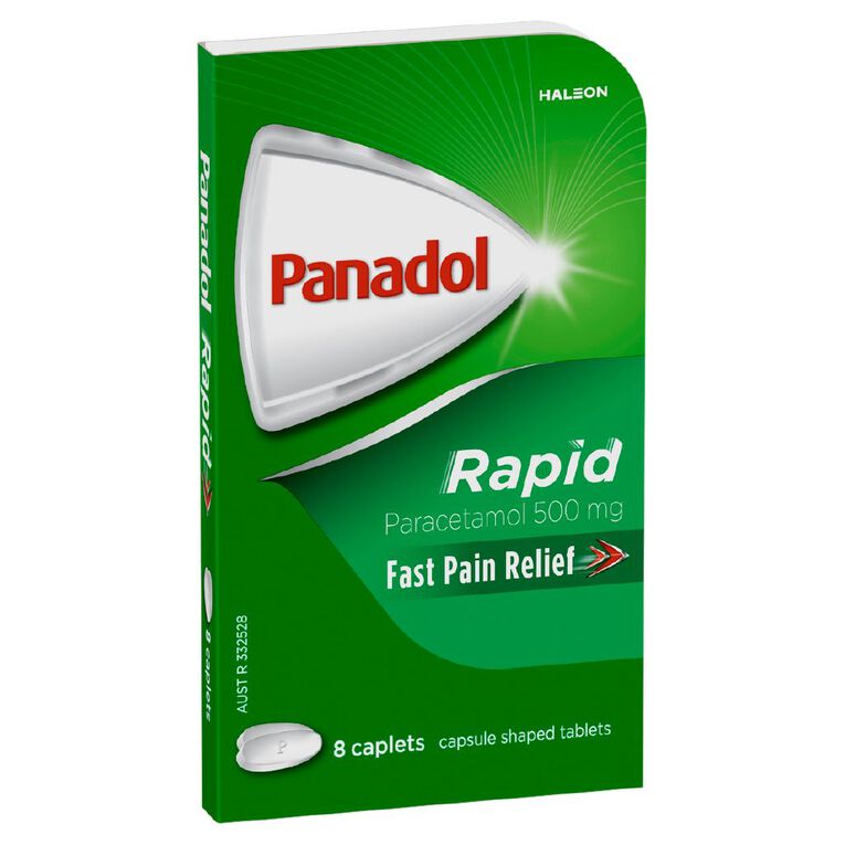 Panadol Rapid Handipak 8 Caplets, , hi-res