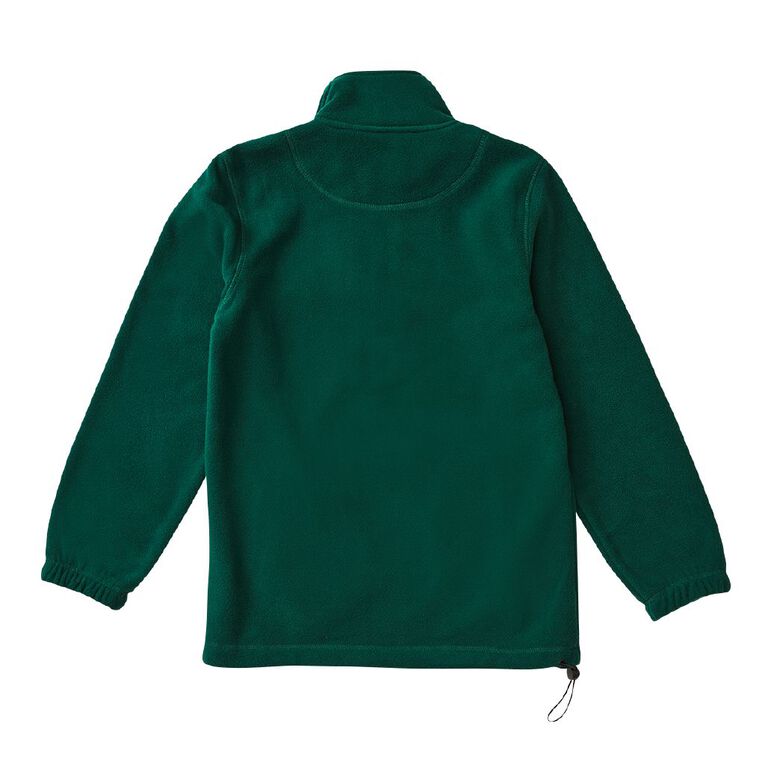 Schooltex Glen Innes School Polar Fleece Top with Embroidery, Bottle Green, hi-res