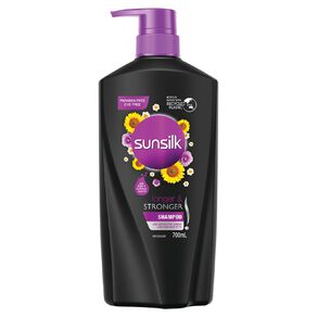 sunsilk longer & stronger shampoo 700 ml