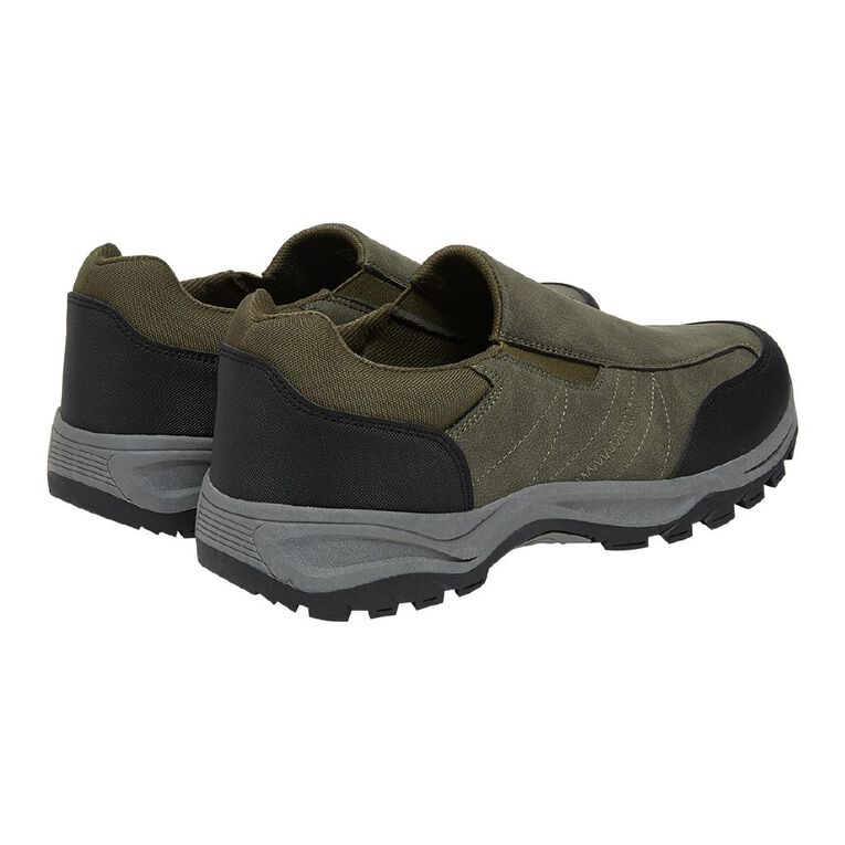 H&H Men's Wallace Slip On Sneakers, Khaki, hi-res