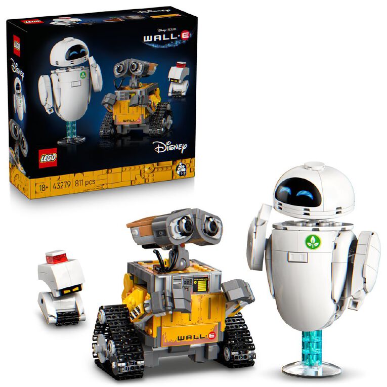LEGO Disney Pixar WALL-E and EVE 43279, , hi-res