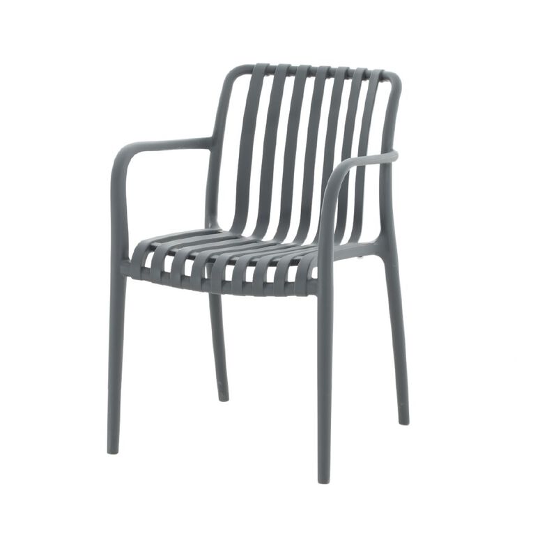 Living & Co Oberlin Chair Charcoal, , hi-res
