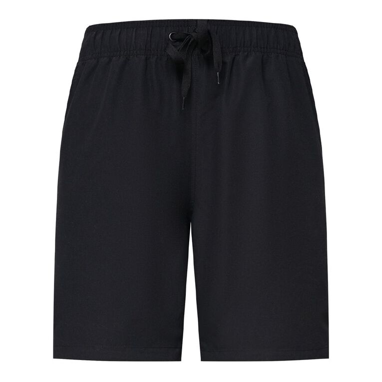 H&H Women's Long Boardshorts, Black, hi-res