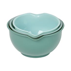 Living & Co Mixing Bowls Non-Slip Green