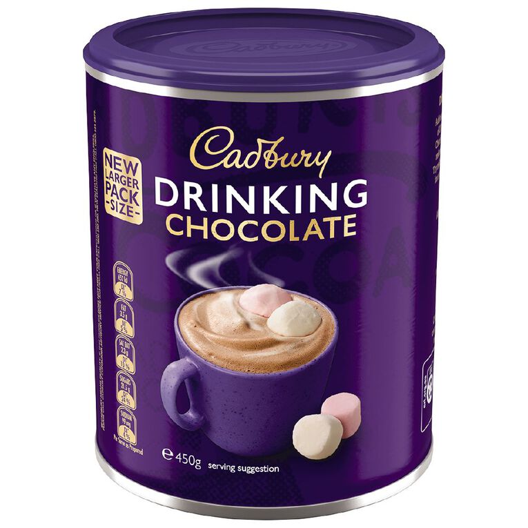 Cadbury Drinking Chocolate 450g, , hi-res