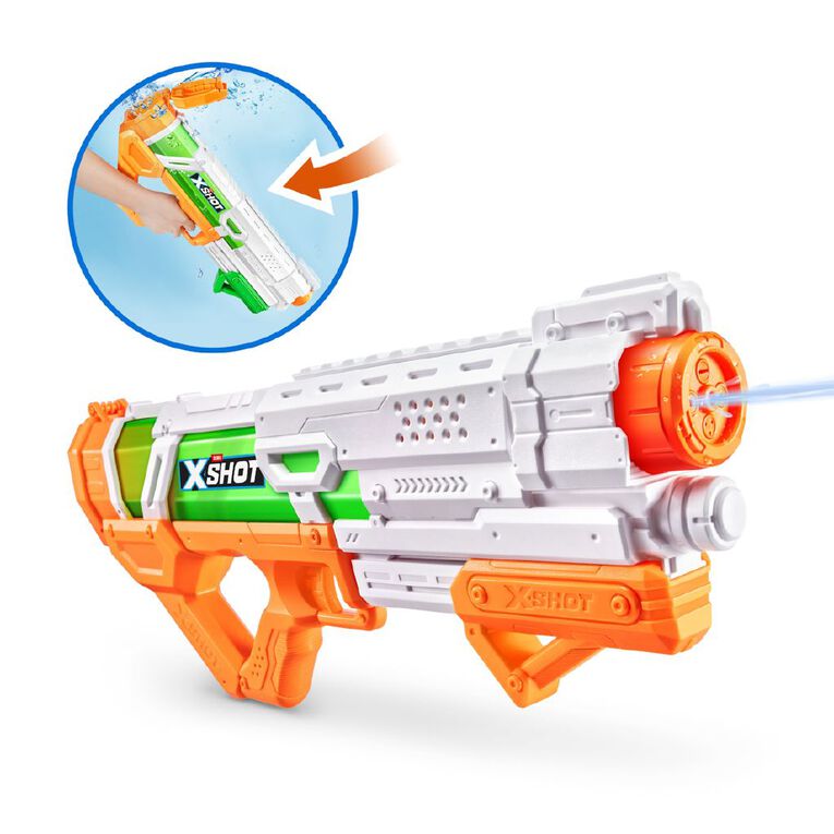 Zuru X-Shot Water Warfare Combo Pack Fast Fill Large Water Blaster, , hi-res