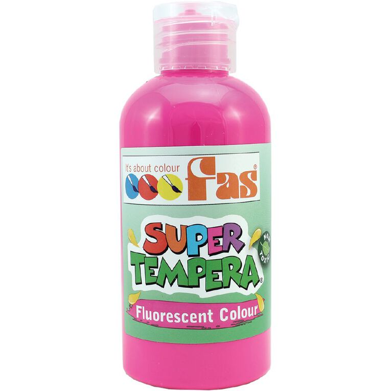 FAS Paint Super Tempera 250ml Fluoro, , hi-res