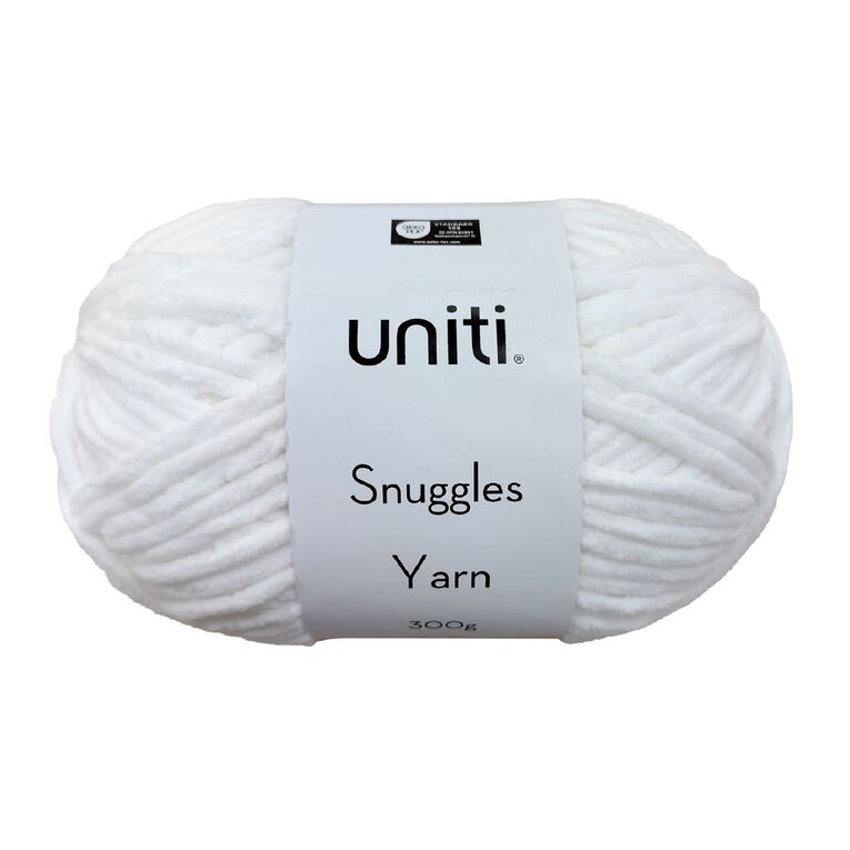 Uniti Yarn Snuggles White 300g, , hi-res